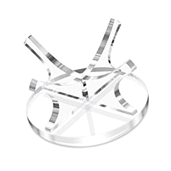 Necvior Acrylic Balls Showing Base Balls Spheres Holder Base Golf Balls Display Stand Baseball Supporting Base Softball Rack