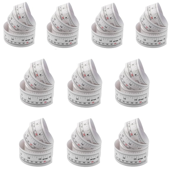 Necvior Adhesive Sewing Measure Tape Ruler with Centimeter Inch Scale For Tailoring