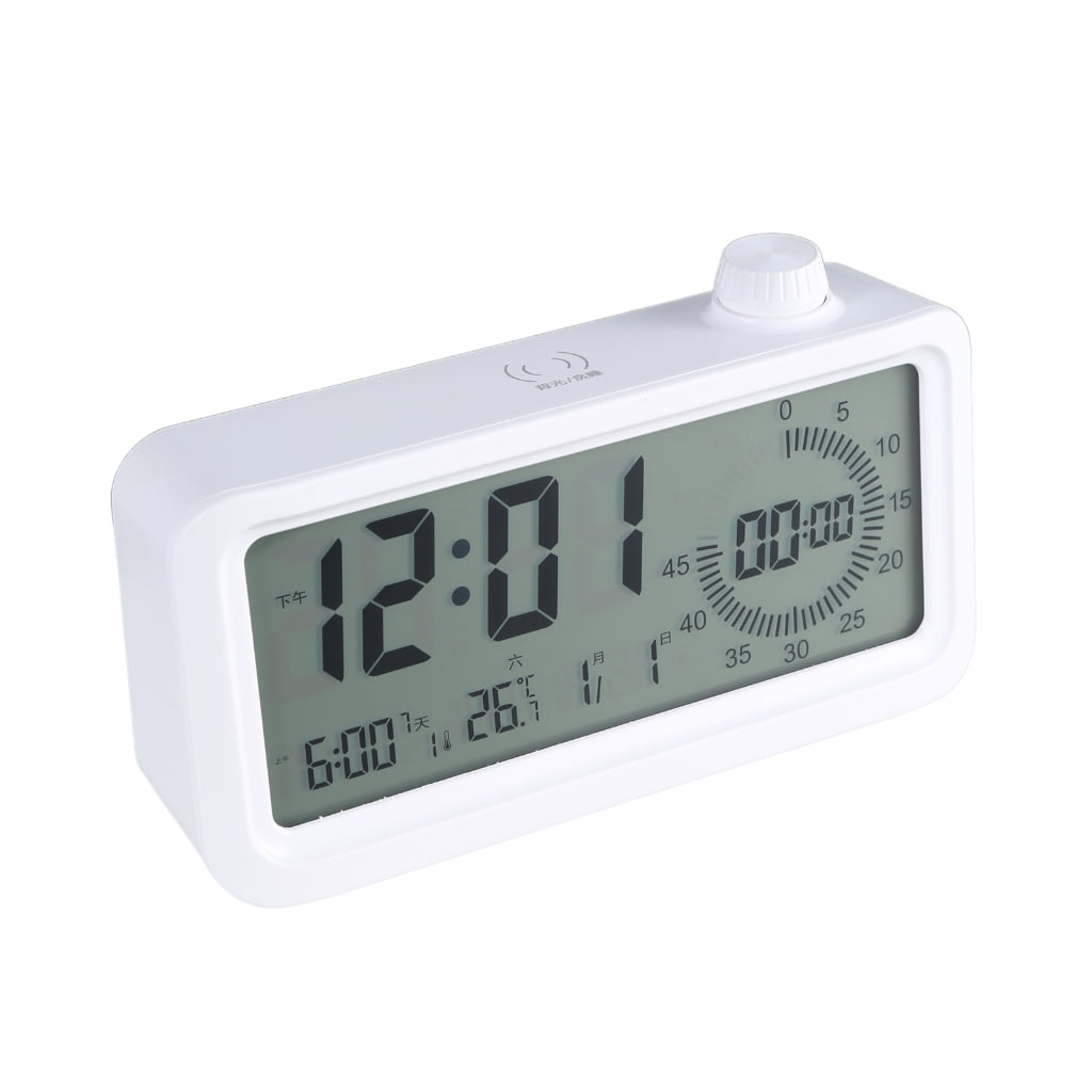 Necvior Adjustable Alarm Sound Countdown Timer Clock for Office ...