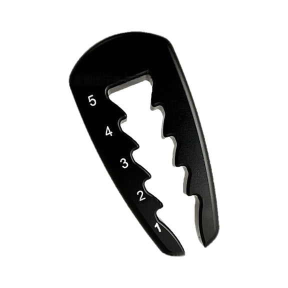 Necvior Adjustable Golf Tees Height Tool Accurate Tees Height Setter Portables Golf Tees for Various Skill Level