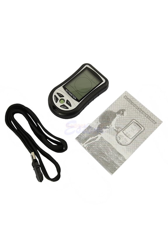 Altimeter 8 in 1 Compass Barometer Thermometer Pressure Tester Digital Barometer