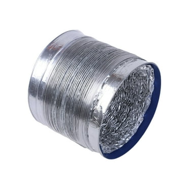 Necvior Aluminum Hose Inner Diameter 6inch Flexible 1.5/3Meter Pipe Ventilation Ducting Vent Hose Dryer Vent