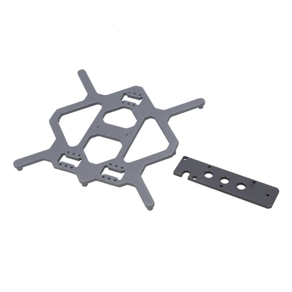 Necvior Aluminum Profile Y Carriage Z bottom Plate for Prusa Mini 3D Printer Accessories
