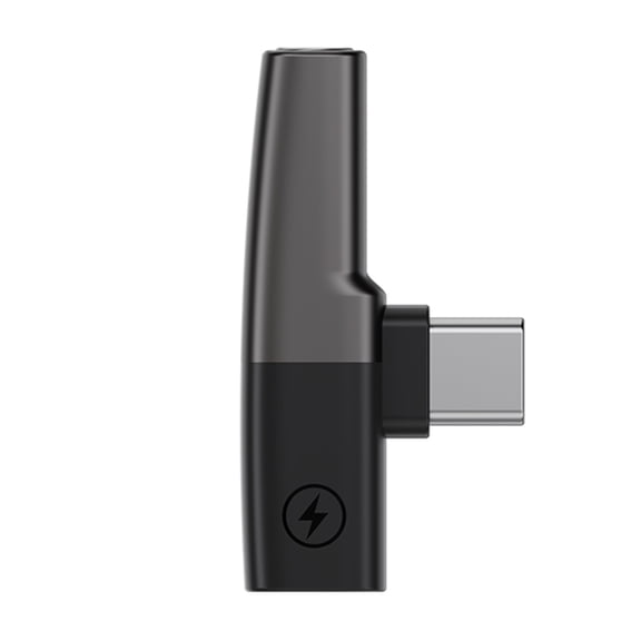 Necvior Aluminum USB C to Headphone Adapter with Call Support Type C Sound Converter
