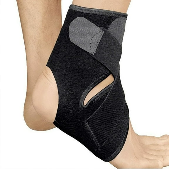 Necvior Ankle Support Wrap for Women Men, Ankle Support Brace with Compression Strap