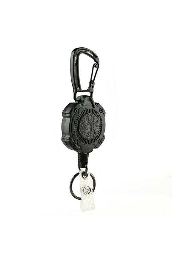 Anti-theft Retractable Keychain Retractable Hook Keychain Stainless Steel Rope Keyholder Keyring Accessories 80cm