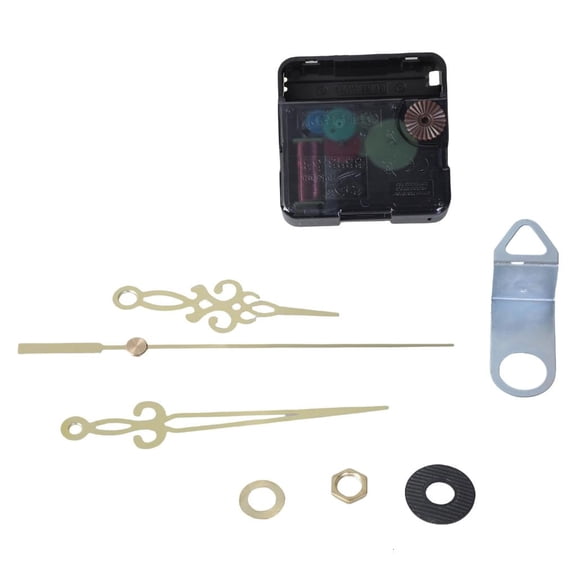 Necvior Antique Clock Hand Kits with Quiet Clock Movement for DIY Wall Clock Repair Part