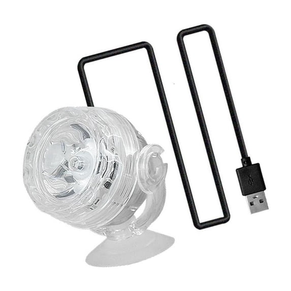 Necvior Aquariums LED Light Spotlight Lighting Aquariums LED Clip Light Adjustable Color