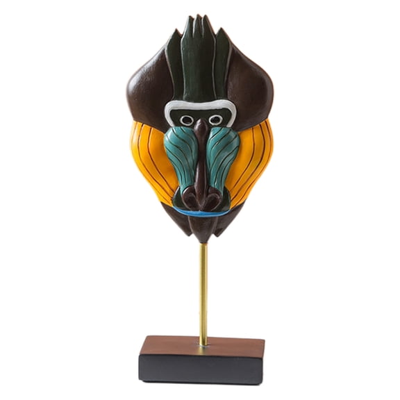 Necvior Art Statue Figure Abstract Face Model Figurine Livingrooms Desk Decorations