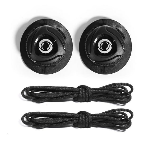 Necvior Automatic Screw Lock Shoelaces Shoelace Turn Automatic Buckles No Tie Shoe Laces