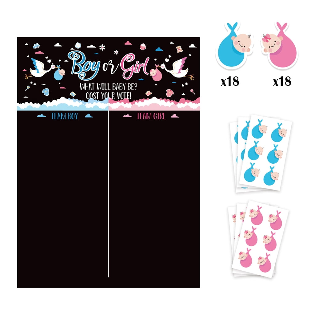 What's In Your Purse? Team Pink/Blue Gender Reveal Baby