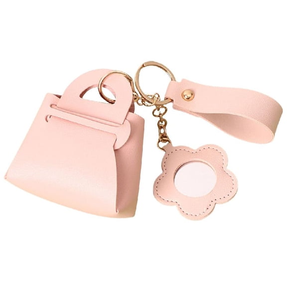 Necvior Bag Charm Keychain Car Keyring Hangings Ornaments Keychain Storage Case