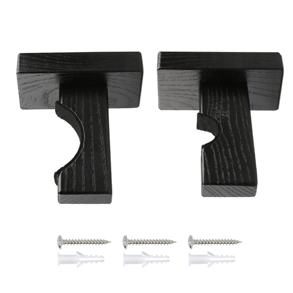 Necvior Baseball Bat Wall Mount, Softball Baseball Bat Holder, Horizontal Bat Display