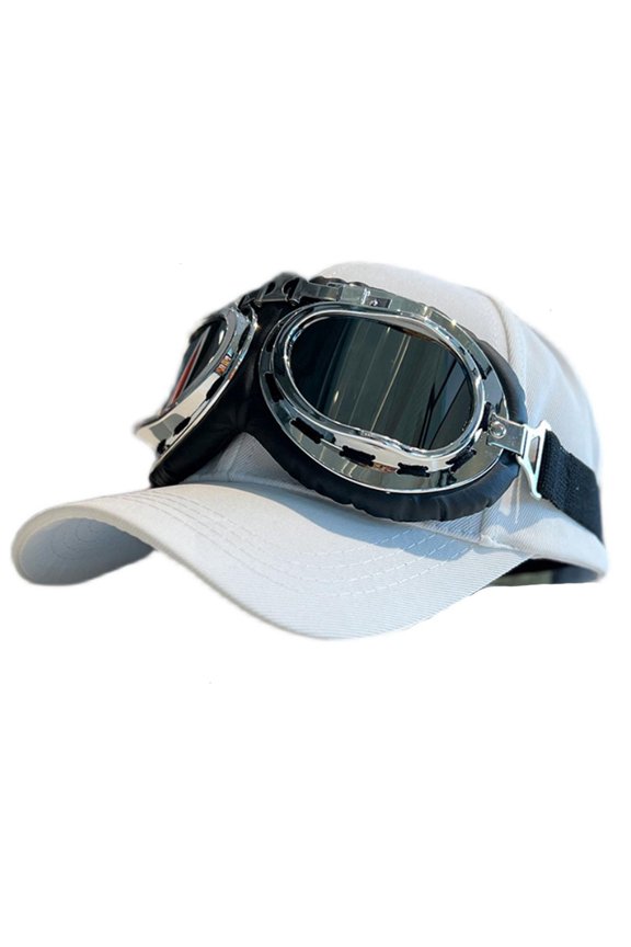 Baseball Cap Sunglasses Pilot Baseball Hat Curved Visor Hip Hop Hats Hat