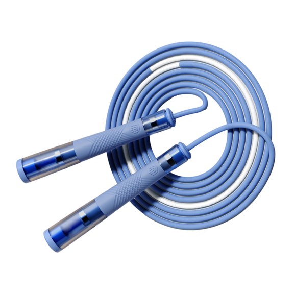 Necvior Bearing Jump Rope for School Fitness Test and Daily Cardio, 2.8m Skipping Rope with Textured Grip for Students