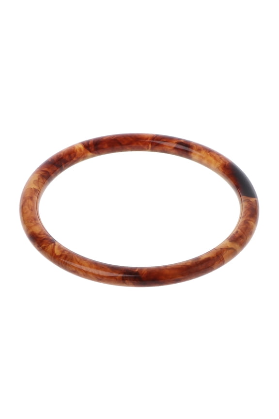 Beautiful Polygon Resin Bracelet Classic Leopard Mottled Bangle Jewelry Gift for Fiancee Wife Mom Lover Girlfriend