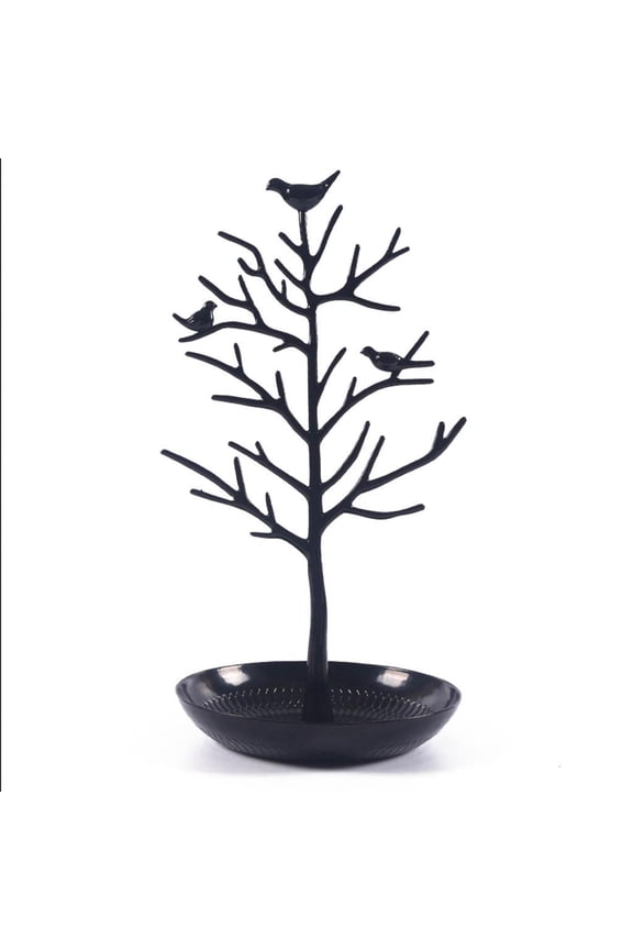 Birds Tree Jewelry Display Stand Earring Necklace Holder Tower Rack Hanging Organizer for Bangles Pendants