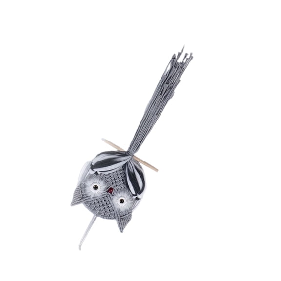 Necvior Bohemian Tapestry Handwovens Owl Shaped Wall Hangings Pendants Home Macrames Tapestry Decorations for Bedroom Farmhouses