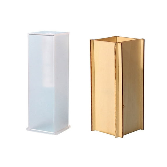 Necvior Bottle Epoxy Casting Mold Dried-Flower Vase Ornament Storage DIY Home Display