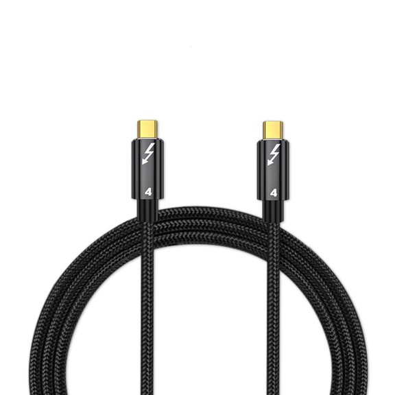 Necvior Braided USB Type C Extension Cable 40Gbps 8K@60Hz PD100W Fast Charge Data Transfer Line for Mobile Phone Laptop Tablet