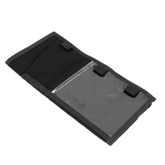 Necvior Braiding Vehicle Visors Storage Holder Pouch with Strap Visors Panel Organizers