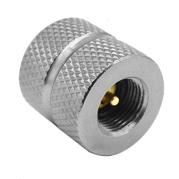 Necvior Butanes Stove Gas Refill Adapter Camping Backpacking Stove Refill Adapter Durable