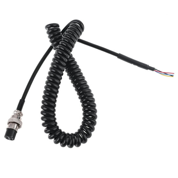 Necvior CB Radio Speaker Mic Microphone Replacement 4 Pin Cable for PR550 PR3100 PR4000