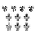 thumbnail image 1 of Necvior Camera Accessories Durable 1/4" Male to 1/4" Male Threaded Adapter 1/4 Inch Double Male Screw Adapter Supports Tripod, 1 of 17