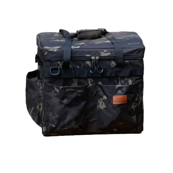 Necvior Camping Table Side Storage Bag Waterproof Multifunctional Polyester Bag Outdoor