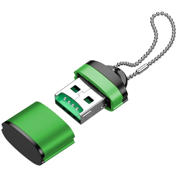 Necvior Card Reader to USB Adapter Memory Card Adapter(Card not Included)