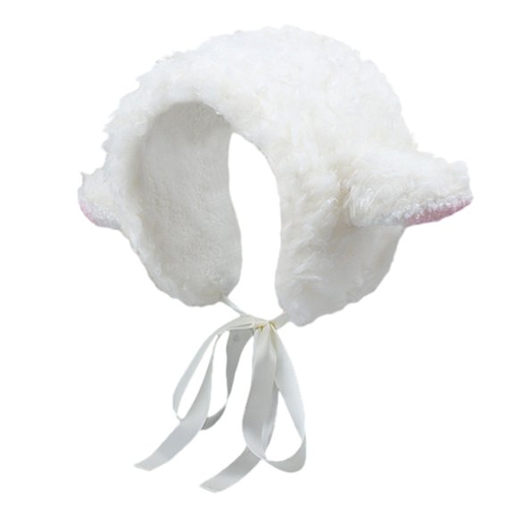 Necvior Cartoon Headbands for Lamb Ear Sheep Ear for Cold Winter Photo Props