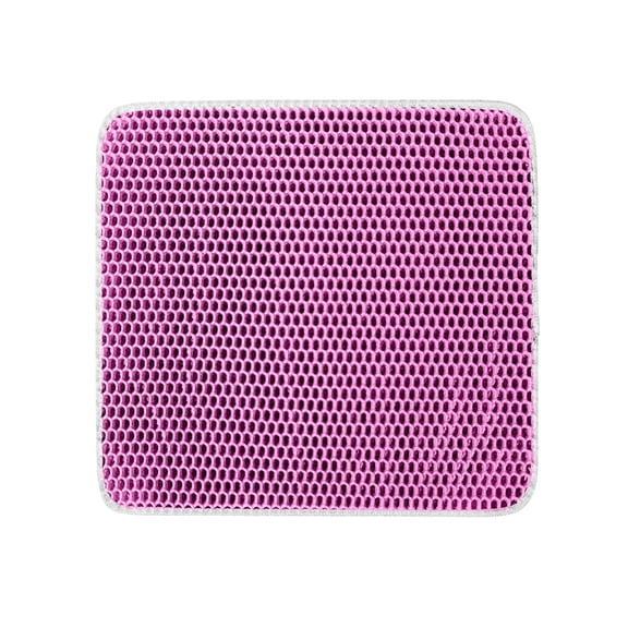 Necvior Cat Litter Trapping Mat Litter Lock Double-Layer Scatter Control Less Waste