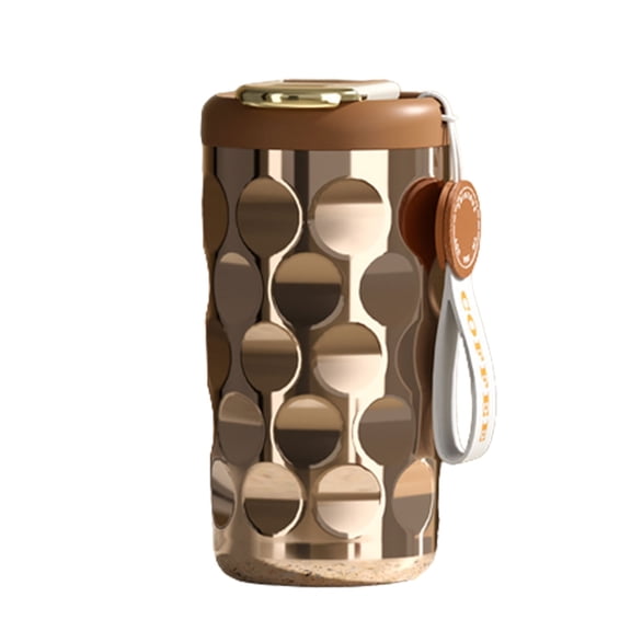 Necvior Ceramic Inner Layer Thermos Cup 410ML Thermos Easy to Clean Travel Mug Travel