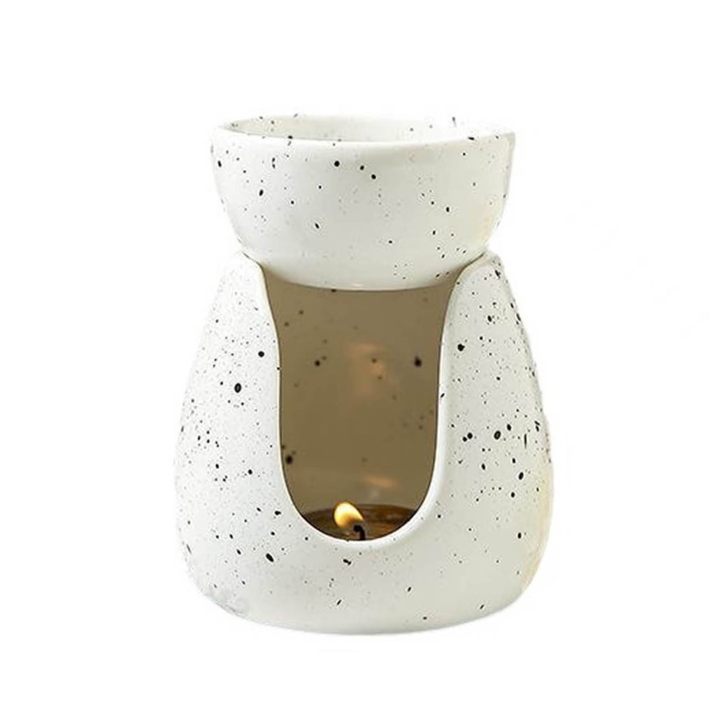 Necvior Ceramic Tealights Candle Holder, Essential Oil Burners Wax Melt ...