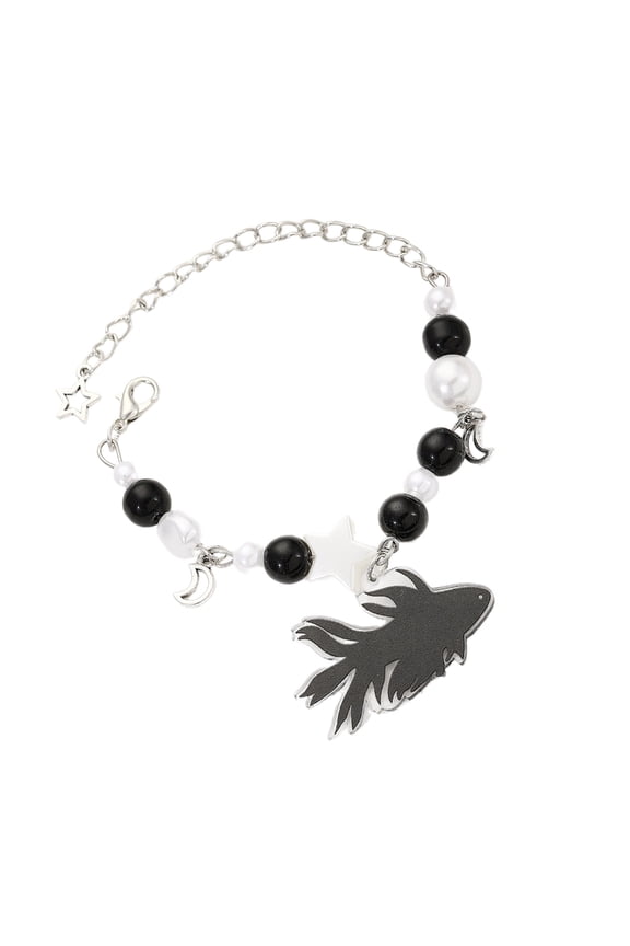 Chic Adjustable Tropical Fish Bracelet Handchain Bangle for Fashionable Ladies