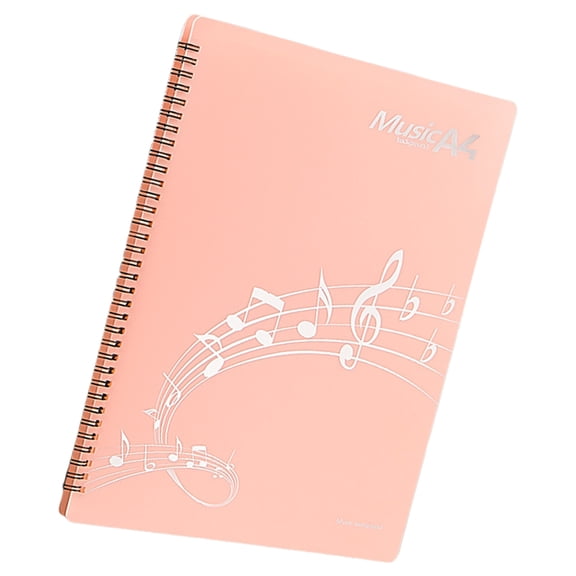 Necvior Choir Folder Plastic Music Sheet Folder for Student Professional Storage