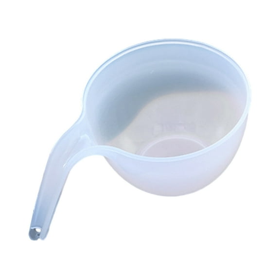 Necvior Clear Mixing Bowl Plastic Material Suitable for Kitchen Baking Restaurants