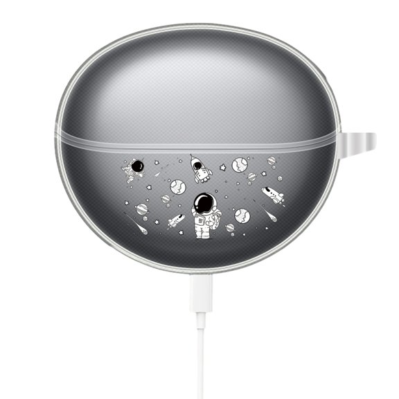 Necvior Clear Soft TPU Case for FreeClip Headphones Protector Anti-Fall Case Pouch