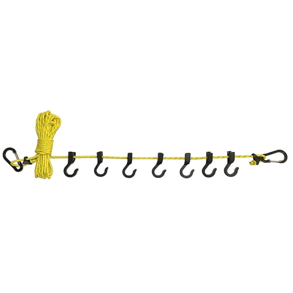 Necvior Clothesline Camping Clothes Laundry Drying Rope Drying Rack ...