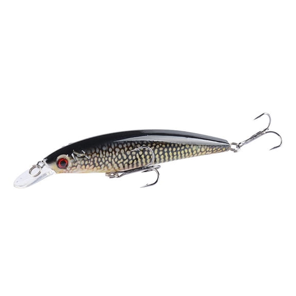 Necvior Colorful Printing Sinking Minnow Artificial Fishing Lures Swimbait for Fishing