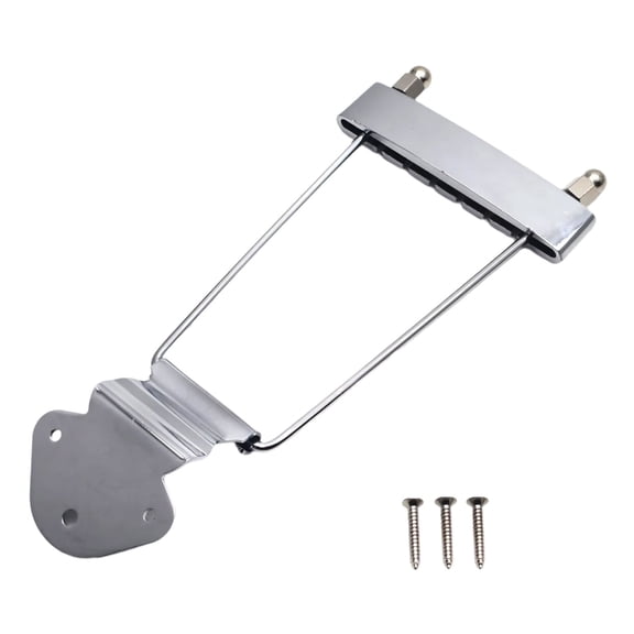 Necvior Compacts 132x74mm Guitar Bridge For Electric Guitars Anti Breakage Design With Secure Screw Fastening