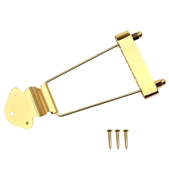 Necvior Compacts 132x74mm Guitar Bridge For Electric Guitars Anti Breakage Design With Secure Screw Fastening