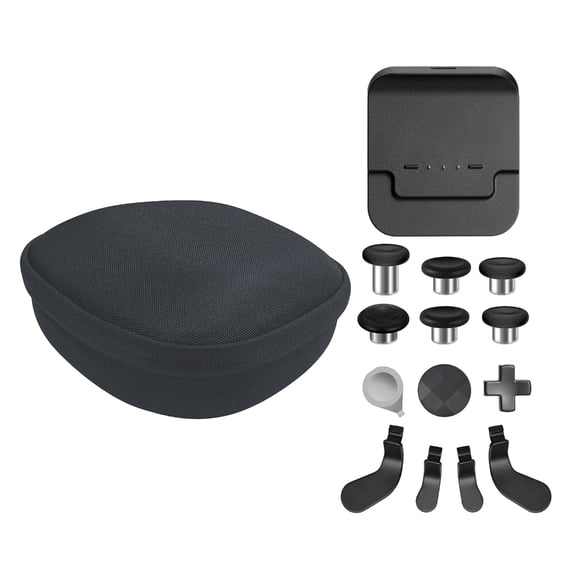 Necvior Component Pack Include Charging Dock Thumbsticks Paddles for Series 2