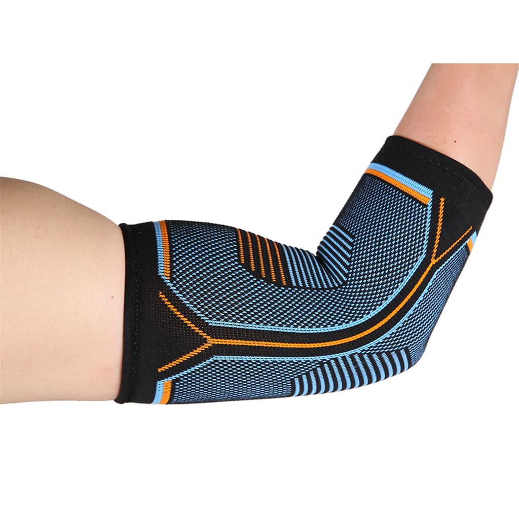 Compression Knit Necvior Compression Knit Elbow Sleeve for Women Men Tendonitis, Tennis ...