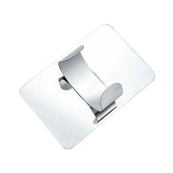 Necvior Convenient Makeup Mixing Palette Stainless Steel Cosmetic Tray Easy to Clean