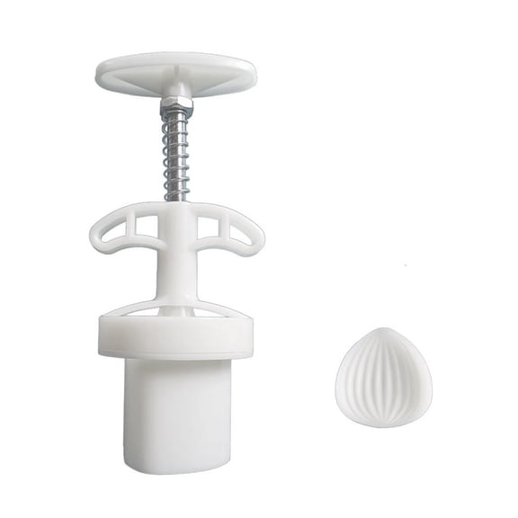 Necvior Cookie Mold Moon Chestnut Mooncake Maker Cutter-Mold Hand Pressure DIY Mid-Autumn Festival-Decor Cookie Pastry Tool