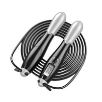 Necvior Countable Jump Rope Weighted Skipping Rope, Adjustable Tangles Frees Jump Rope