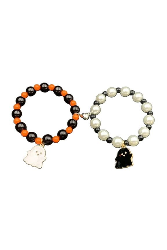 Couple Magnetic Mutual Attraction Bracelets Rabbit Pendant Heart Bracelets Set