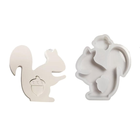 Necvior Create Artistic Squirrel Pinecone Sculptures With This Practical Silicone Mold
