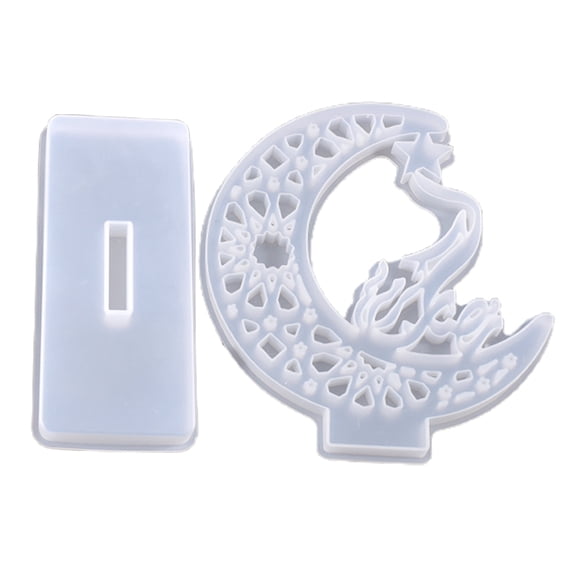 Necvior Crystal Epoxy Resin Mold Display Board Base Table Ornaments Silicone Mould DIY Crafts Jewelry Decorations Making Tool
